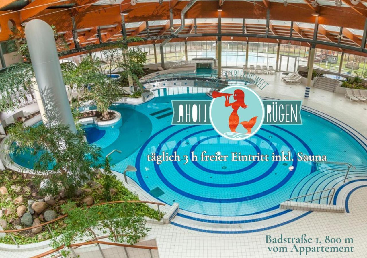 Das Appartement Inselliebe Ruegen Inkl Sauna Und 3H Taeglich Eintritt Ahoi Schwimmbad Sellin  Buitenkant foto